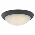 Brightbomb 11 in. LED Flush Mount Ceiling Fixture Oil Rubbed Bronze BR3273220